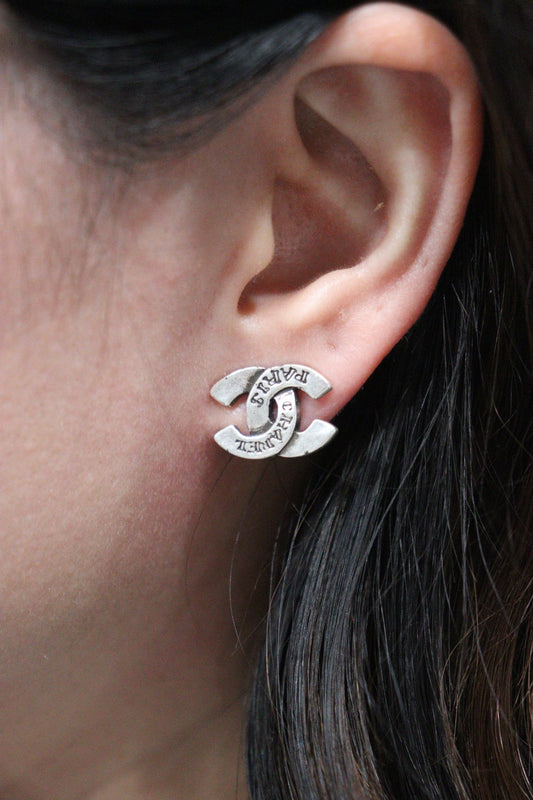 Rank A |CHANEL Vintage Coco Piercing |V23071412