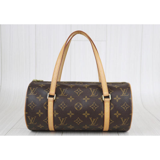 Rank A | LV Monogram Papillon 26 Handbag |091304