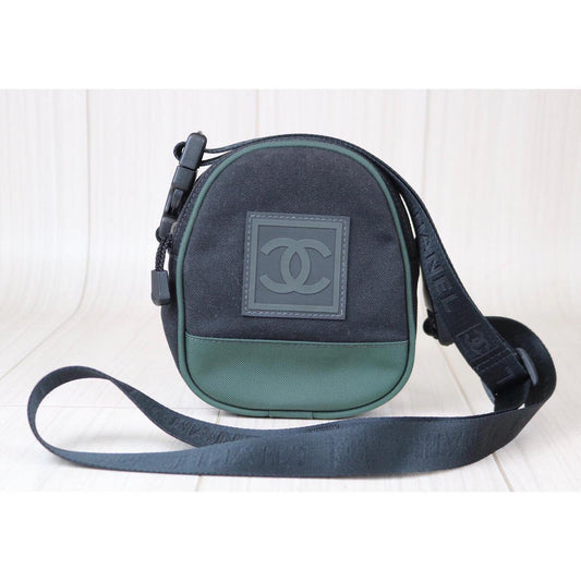 Rank A | Chanel Sports Line Egg shaped Mini Bag Coco Mark Shoulder bag |092305