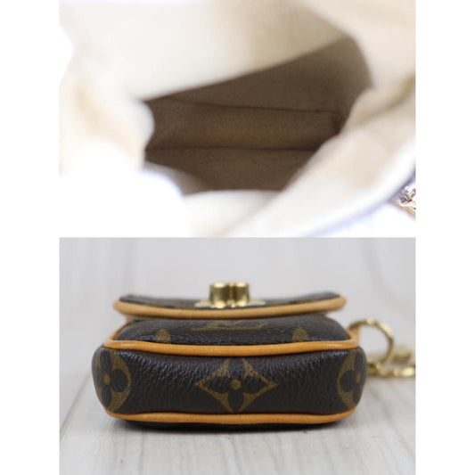 Rank A | LV Monogram Pochette Turum Key Ring Pouch |091609