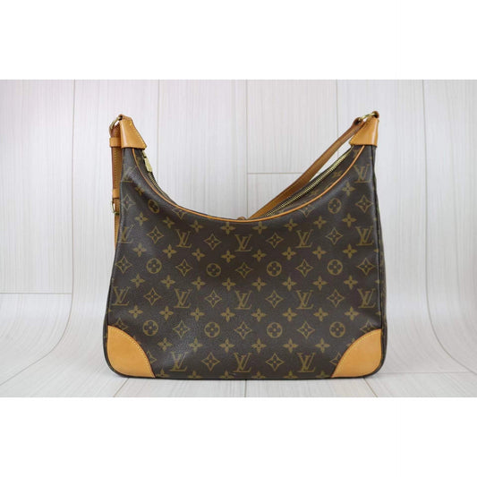 Rank AB | LV Monogram Boulogne 35 Shoulder Bag |011327