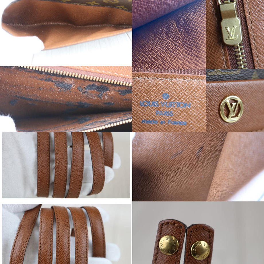 Rank AB | LV Monogram Bordeaux GM Shoulder Bag |082803