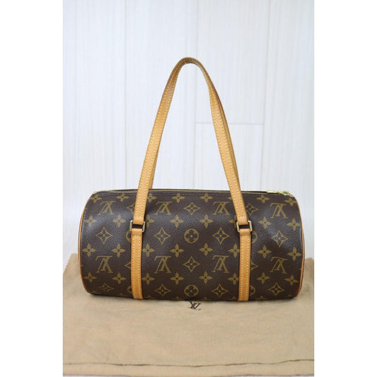 Rank AB | LV Monogram Papillon 30 Handbag |082606