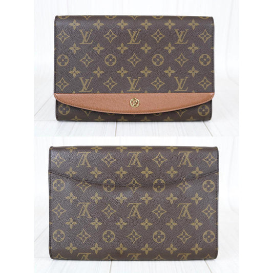 Rank AB | LV Monogram Bordeaux GM Shoulder Bag |082803