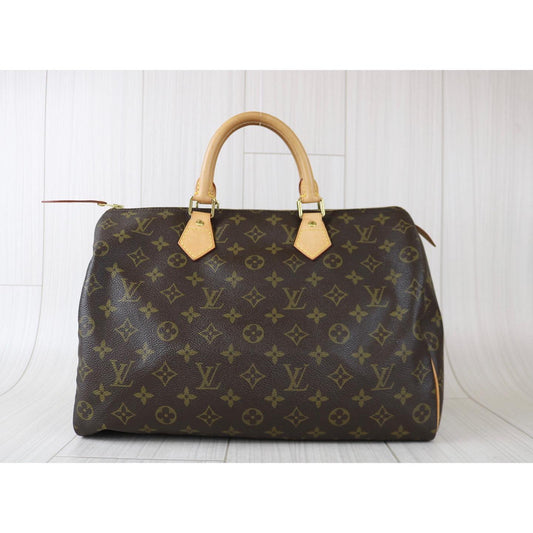 Rank A | LV Monogram Speedy 35 |070117