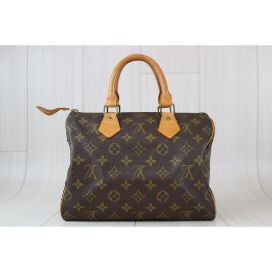 Rank AB | LV Monogram Speedy 25 |120205
