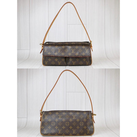 Rank A | LV Monogram Viva Cite MM Shoulder Bag |090704