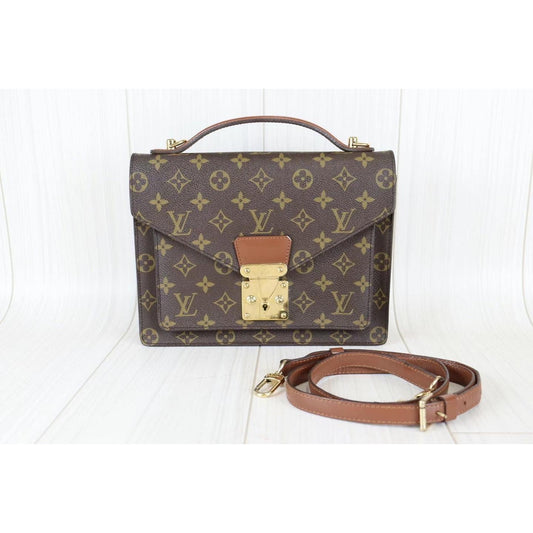 Rank AB | LV Monogram Monceau26 Shoulder Bag |091305