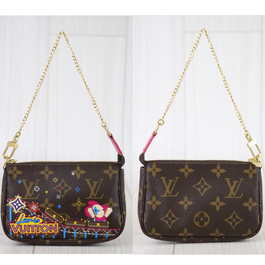 Rank S | LV Monogram Mini Pochette Accessoir |091702
