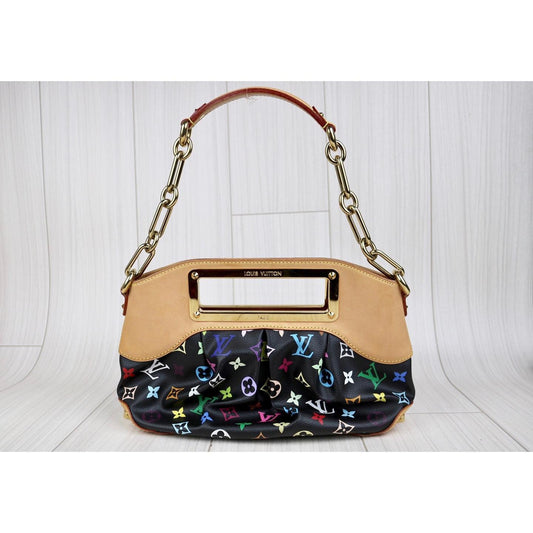 Rank A | LV Monogram Multicolor Judy PM Shoulder bag |011501