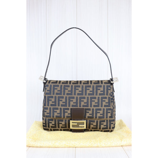 Rank SA| FENDI Zucca Mamma Baguette Shoulder Bag |091604