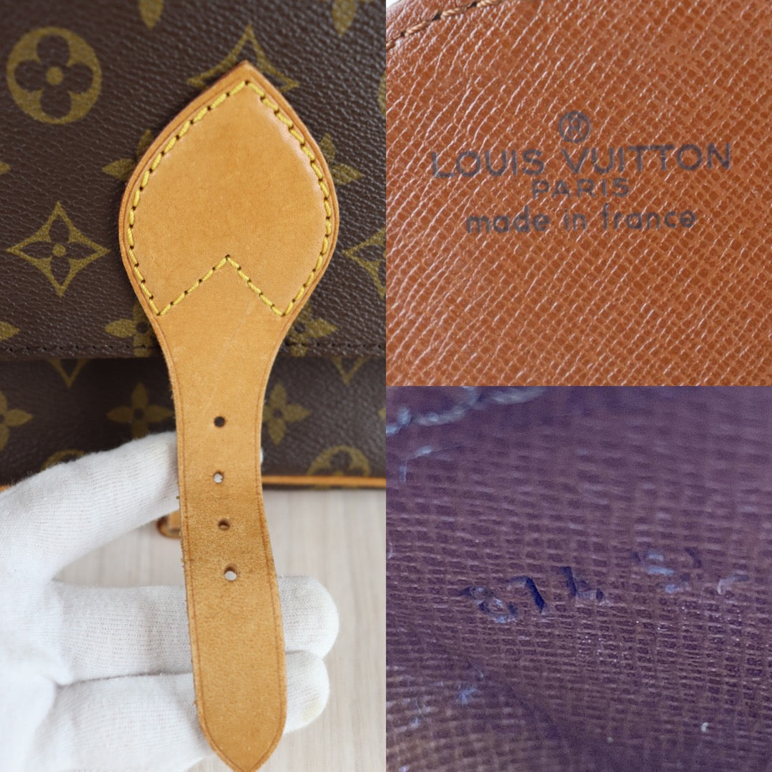 Rank AB| LV Vintage Monogram Cult Ciel Shouldbag MM |092203