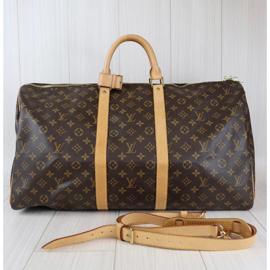 Rank AB| LV Monogram Keepall Bandouliere 55 |092306