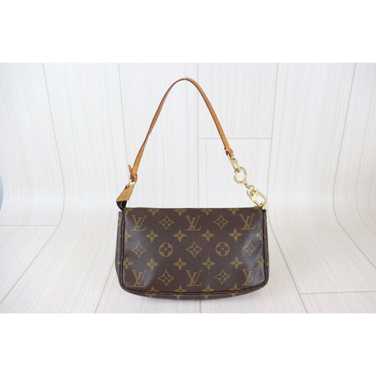 Rank AB| LV Monogram Pochette Accessoires+Anocre Kealing |092301