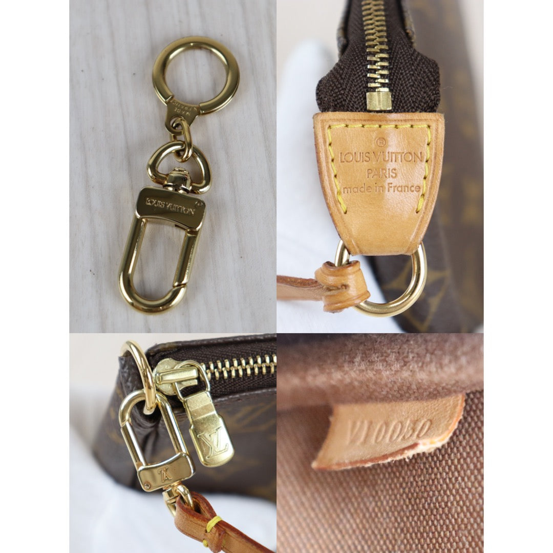 Rank AB| LV Monogram Pochette Accessoires+Anocre Kealing |092301
