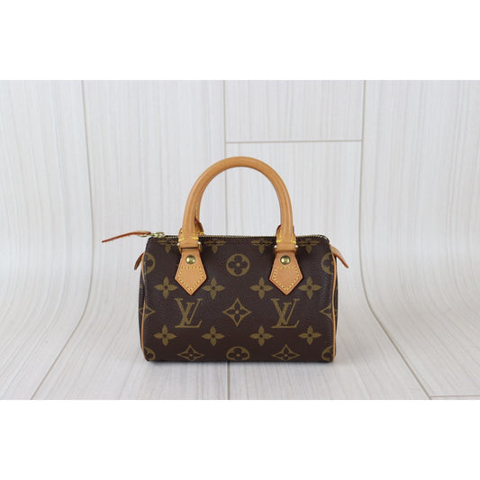 Rank A | LV Monogram Mini Speedy Handbag |092321