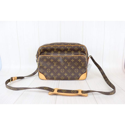 Rank A |LV Monogram Nile Shoulder Bag|091031