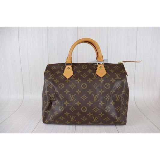 Rank AB| LV Monogram Speedy 30 HandBag|091017