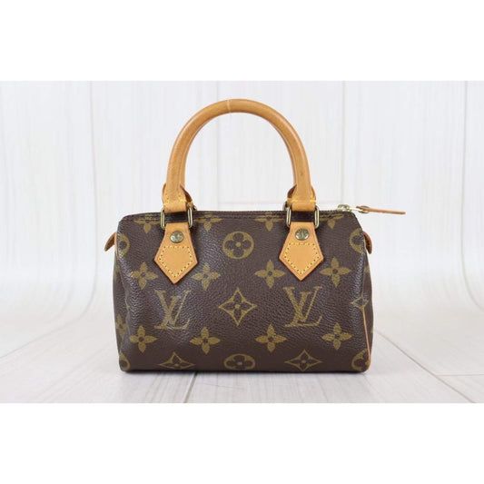 Rank AB | LV Monogram Mini Speedy Handbag |091001