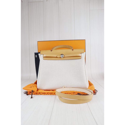 Rank A | HERMES Herbag Shoulder Bag |090712