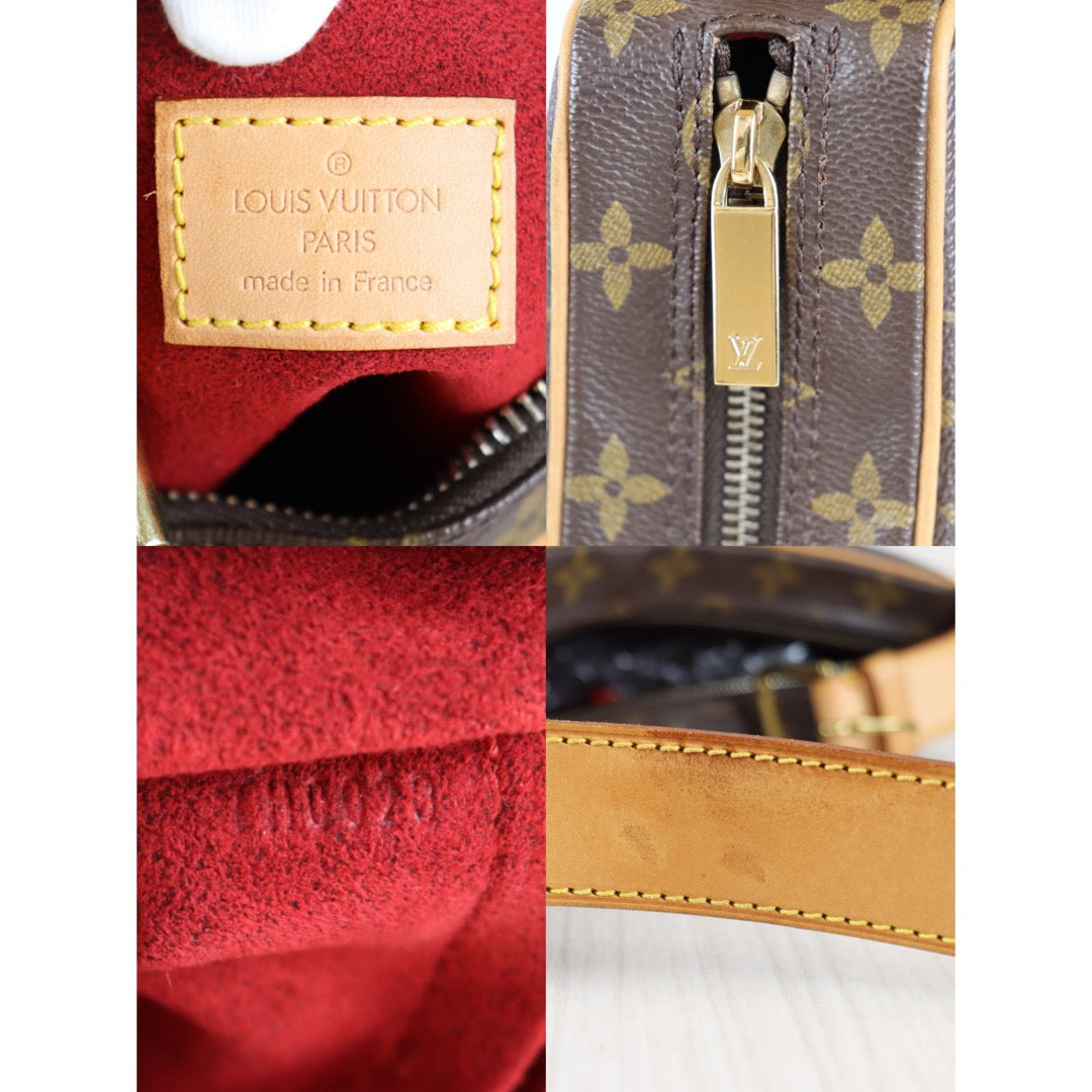 Rank AB |LV Monogram Pochette Croissant MM Shoulder Bag|092601