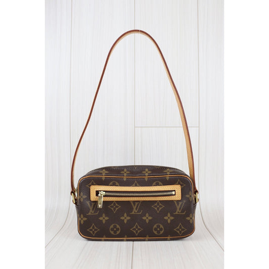 Rank A | LV Monogram Pochette Cite PM Shoulder Bag|092606