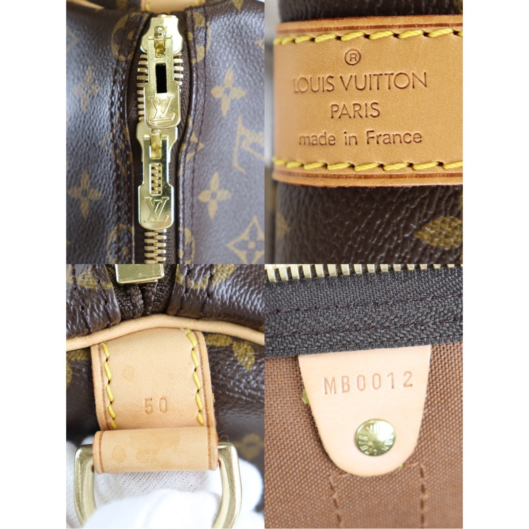 Rank A | LV Monogram Keypol Bandrière 50 |092710