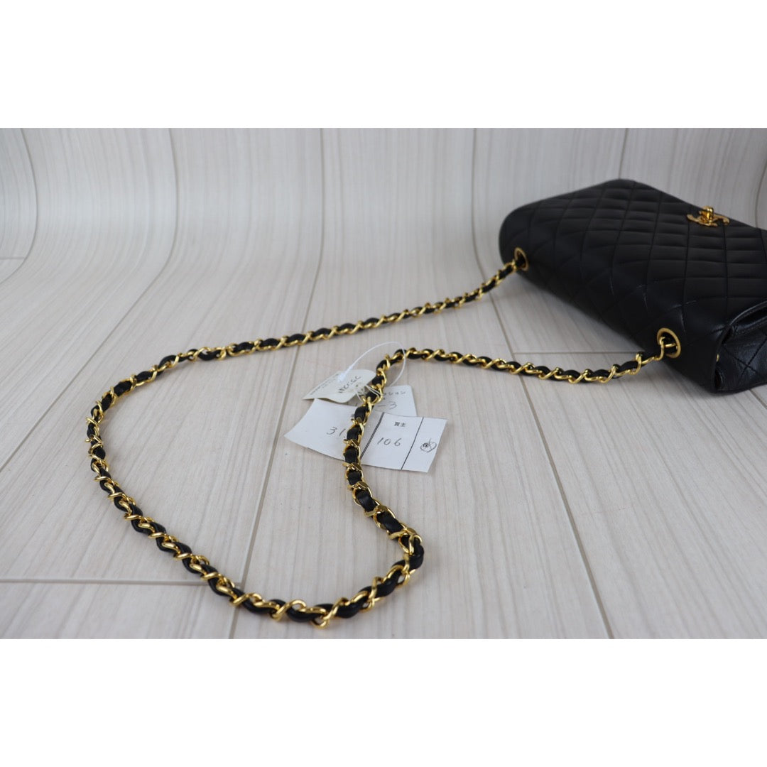 Rank A |CHANEL Lambskin CF23 Shoulder Bag |092702