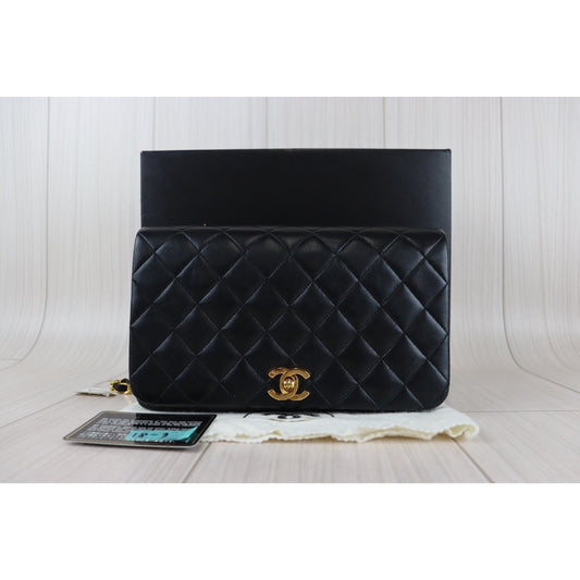 Rank A |CHANEL Lambskin CF23 Shoulder Bag |092702