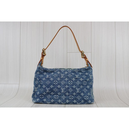 Rank SA | LV Monogram Denim Shoulder Bag |011903