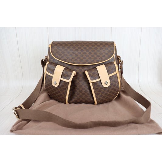 Rank AB|Celine Macadam Shoulder Bag|092920