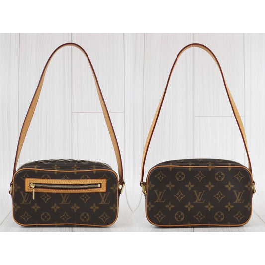 Rank A|LV Monogram Pochette Cite Shoulder Bag|012105