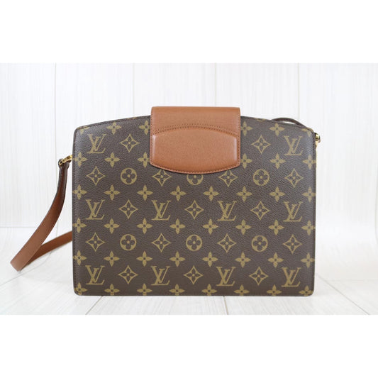 Rank A | LV Monogram Courcelles Shoulder bag |012208