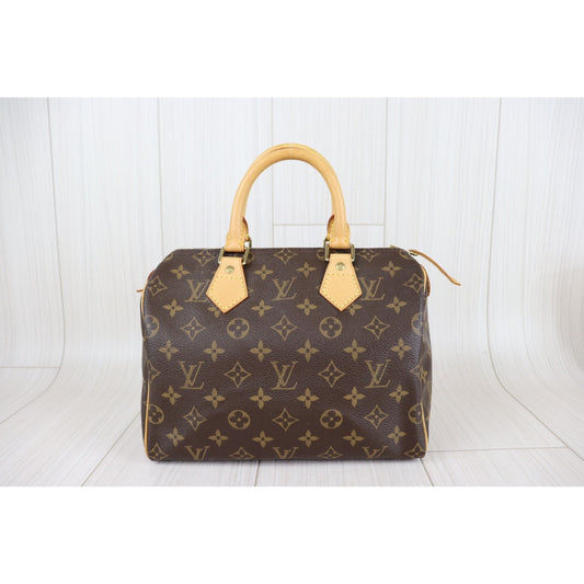 Rank AB | LV Monogram Speedy 25 |22100306