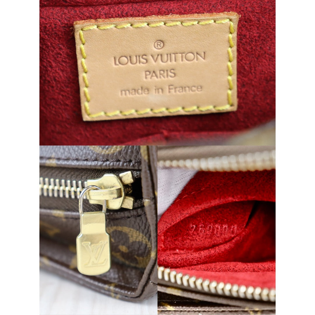 Rank A |LV Monogram Viva Cite MM Shoulder Bag|22100406