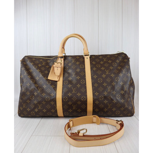 Rank A | LV Monogram Keepall Bandouliere 55 |22100409