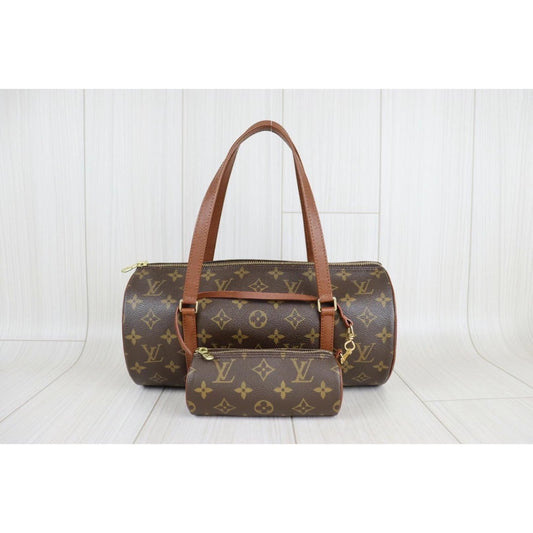 Rank A | LV Monogram Papillon 30 Handbag |22101706