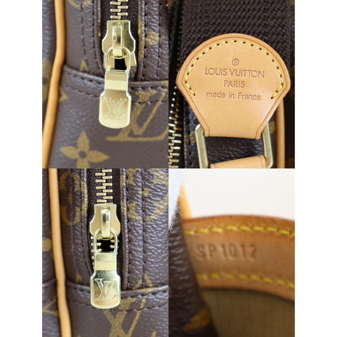 Rank A | LV Monogram Reporter PM Shoulder Bag |22100606