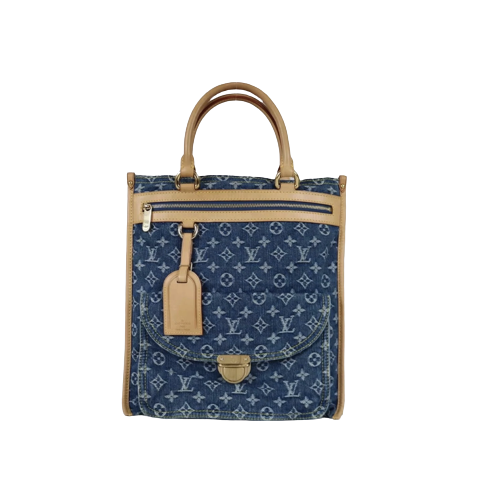Rank A | LV Monogram Denim ToteBag| 030701