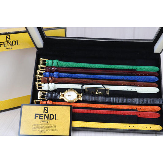Rank A | FENDI Chameleon Quartz Change Belt Watch |092101
