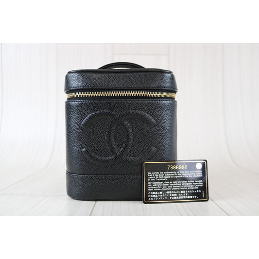 Rank SA | CHANEL Caviar Skin Vanity Handbag |080603