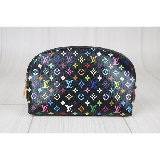 Rank AB | LV Multicolor Cosmetic Pouch |090911