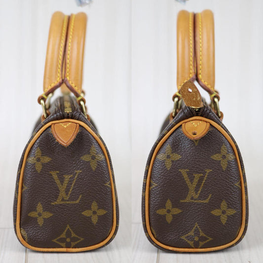 Rank A | LV Monogram Mini Speedy Handbag |091306