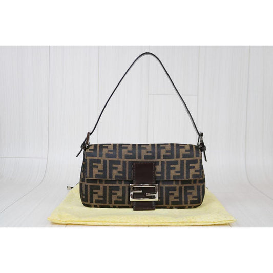 Rank SA | FENDI Zucca Mamma Baguette Shoulder Bag |091307