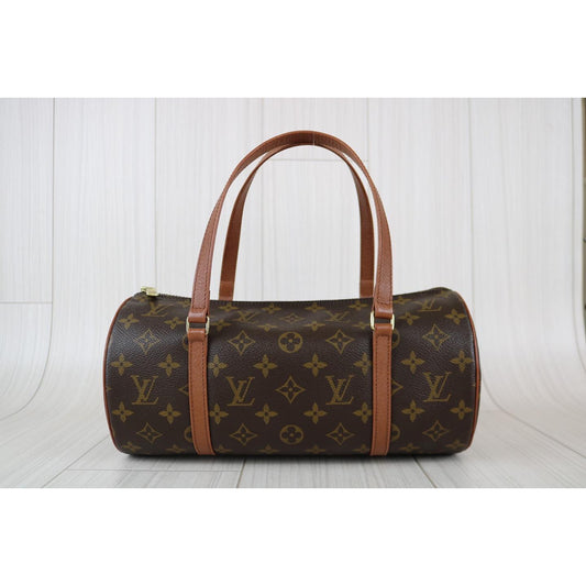Rank A | LV Monogram Papillon 30 Handbag |073118