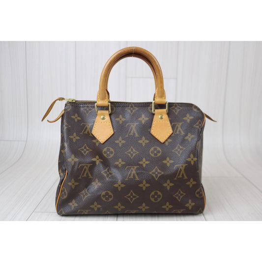 Rank AB | LV Monogram Speedy 25 Handbag | 082105