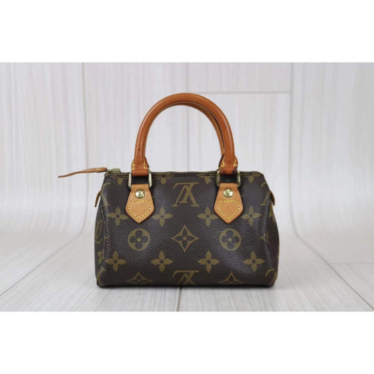 Rank AB | LV Monogram Mini Speedy Handbag |011323