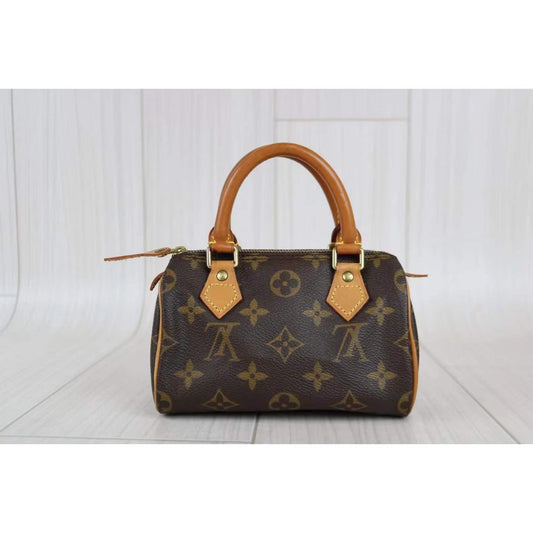 Rank A | LV Monogram Mini Speedy Handbag |012608