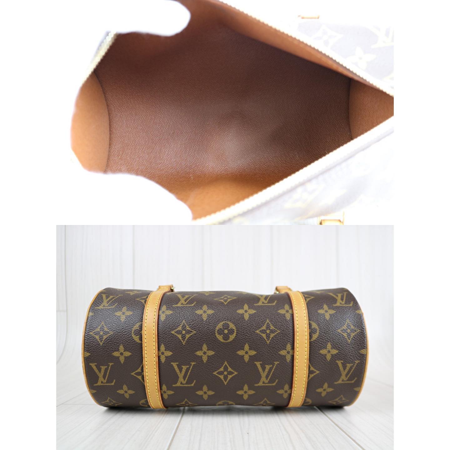 Rank AB | LV Monogram Papillon 26 Handbag |102812