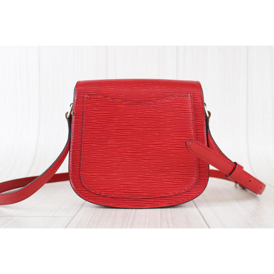 Rank A | LV Epi Saint Cloud PM Shoulder Bag |073105